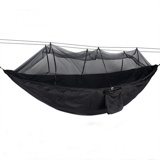 Portable Camping Hammock with Net Netting (Free Shipping)