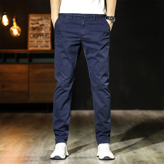 Men High-quality Leisure Cotton Pants