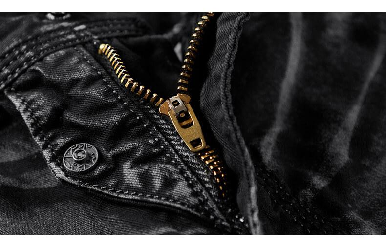 Men Cotton Relaxed Fit Outdoor Cargo Pants