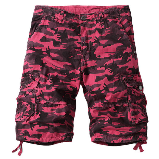Men's Camo Outdoor Fashion Cargo Shorts