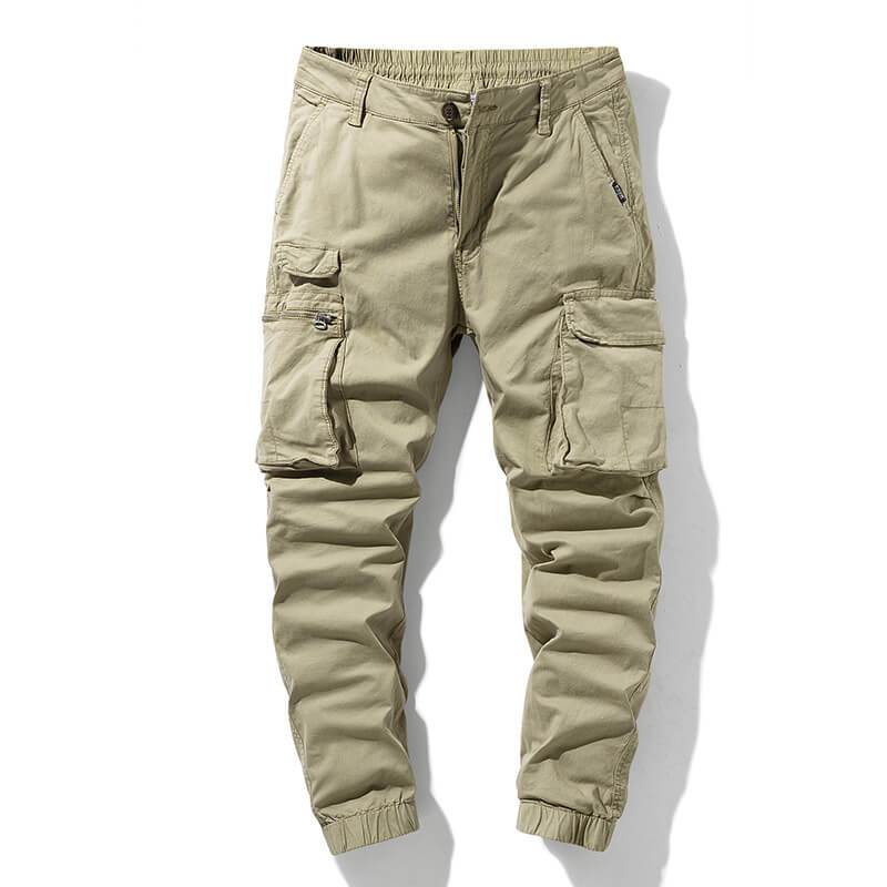 Men Cotton Regular Fit Pants