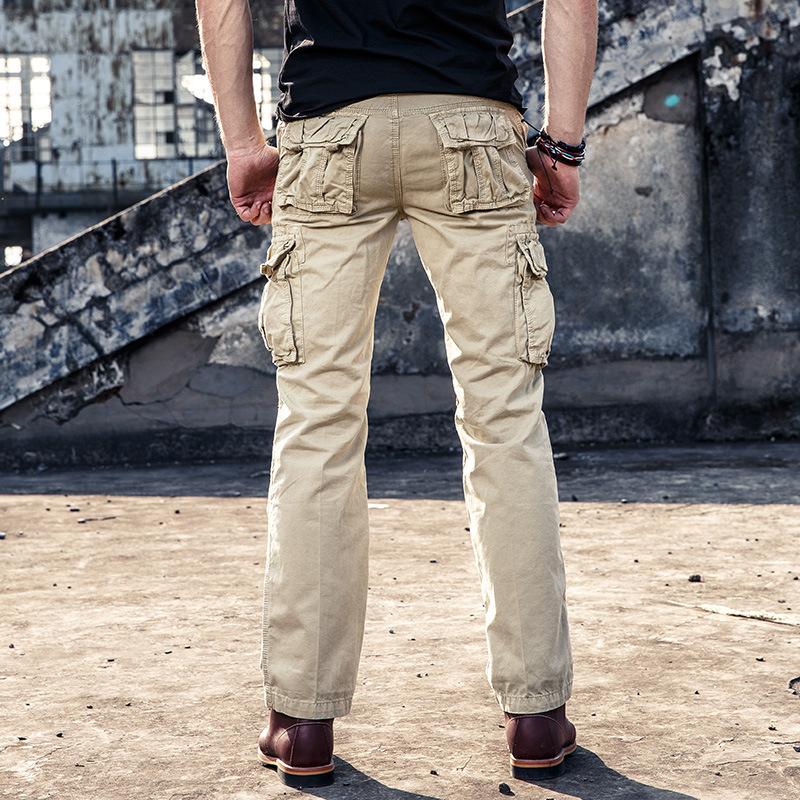 Men Heavy Durable Fabric Outdoor Cargo Pants