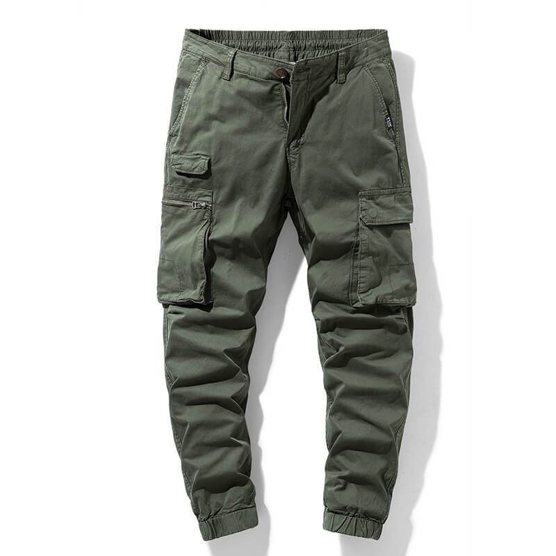 Men Cotton Regular Fit Pants