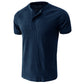 Soft Henley Collar T-Shirts
