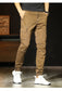 Men Pockets Cotton Leisure Jogger Cargo Pants