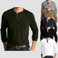 Men's Fashion Casual Henley  Shirts Sale