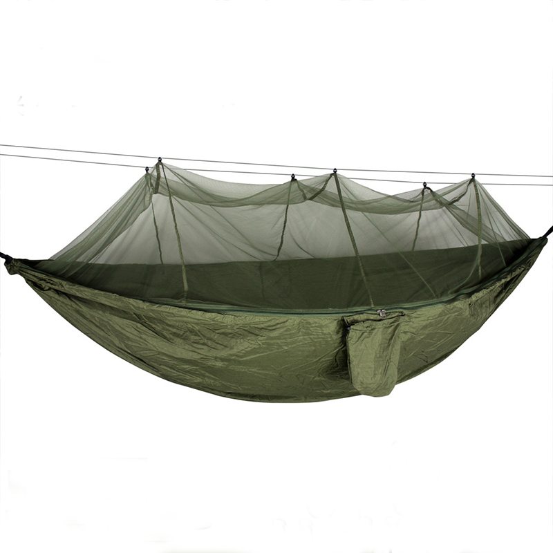 Portable Camping Hammock with Net Netting (Free Shipping)