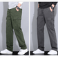 Men Relaxed Fit Pockets Pants