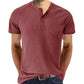 Soft Henley Collar T-Shirts