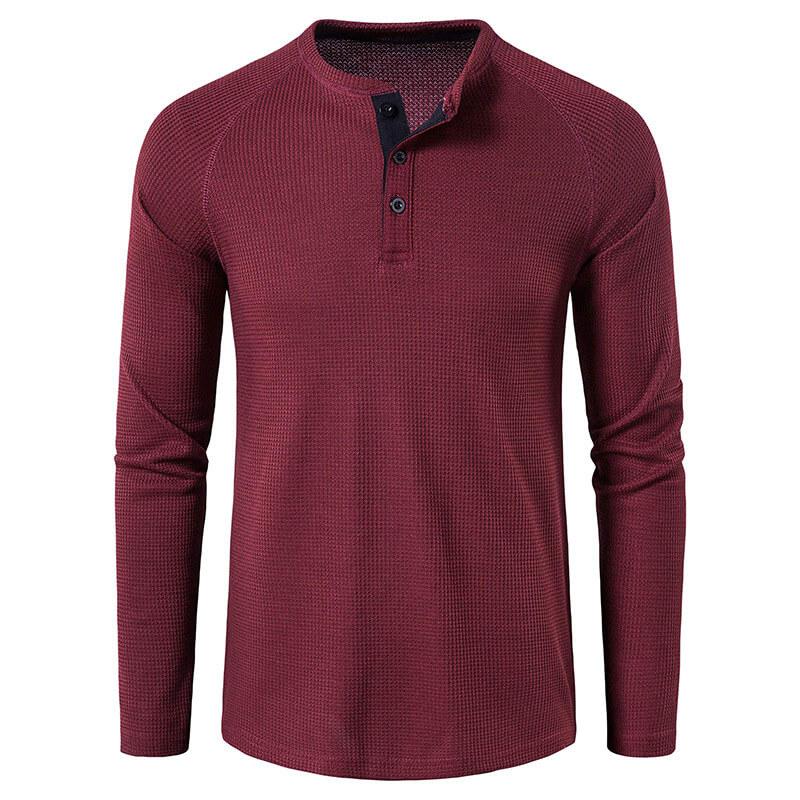 Men Casual Long Sleeve Shirt & T-shirt