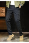 Men Thick Durable Twill Cotton Heavy  Cargo Pants