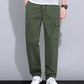 Men Relaxed Fit Pockets Pants