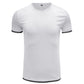 Men Round Neck Short Sleeve T-shirt