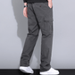 Men Relaxed Fit Pockets Pants