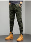 Men Cotton Elastic Waist Jogger Cargo Pants