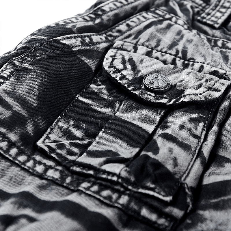 Men Heavy Twill Cotton  Plus Size Outdoor Cargo Pants