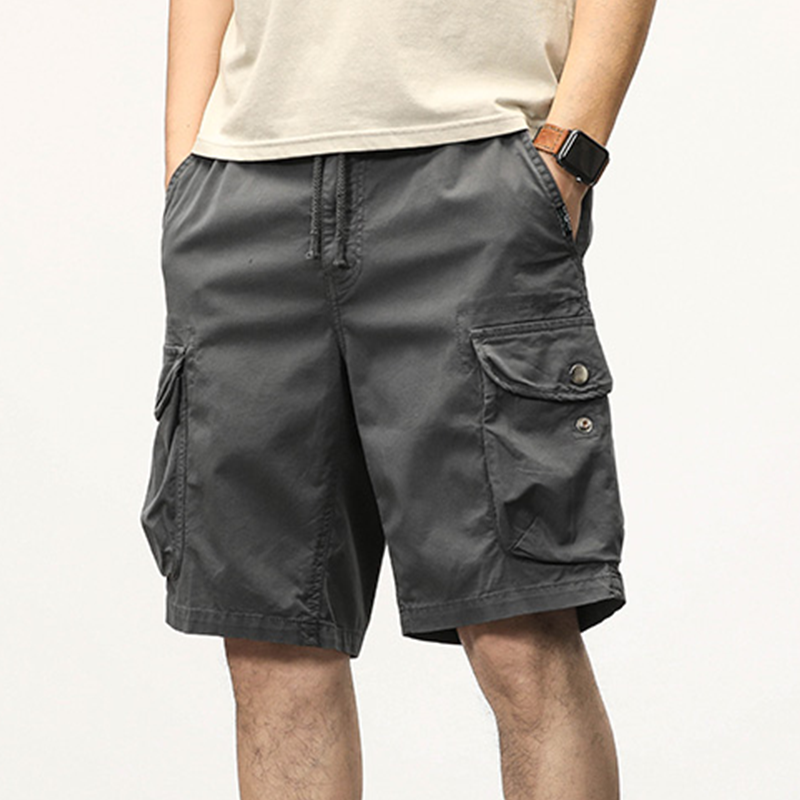 Men's Casual Multi-Pocket Cargo Shorts Limited Sale