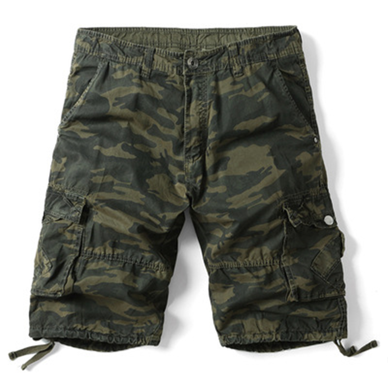 Men's Camo Outdoor Fashion  Cargo Shorts
