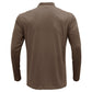 Men's Long Sleeve Polo Shirts Quarter-Zip Basic Cotton Shirts