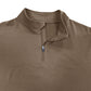 Men's Long Sleeve Polo Shirts Quarter-Zip Basic Cotton Shirts