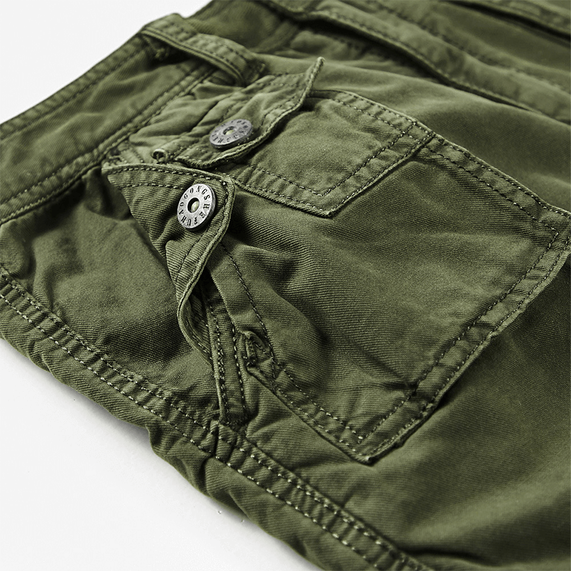 Twill Cotton Outdoor Cargo Shorts