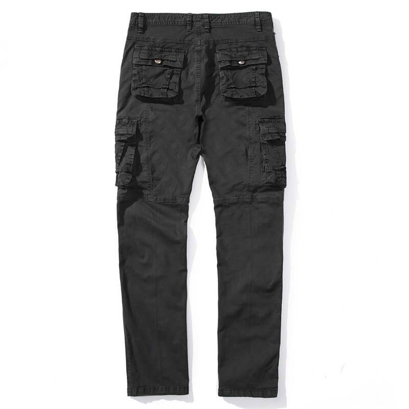 Men Pocket Cotton Pants
