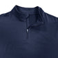 Men's Long Sleeve Polo Shirts Quarter-Zip Basic Cotton Shirts