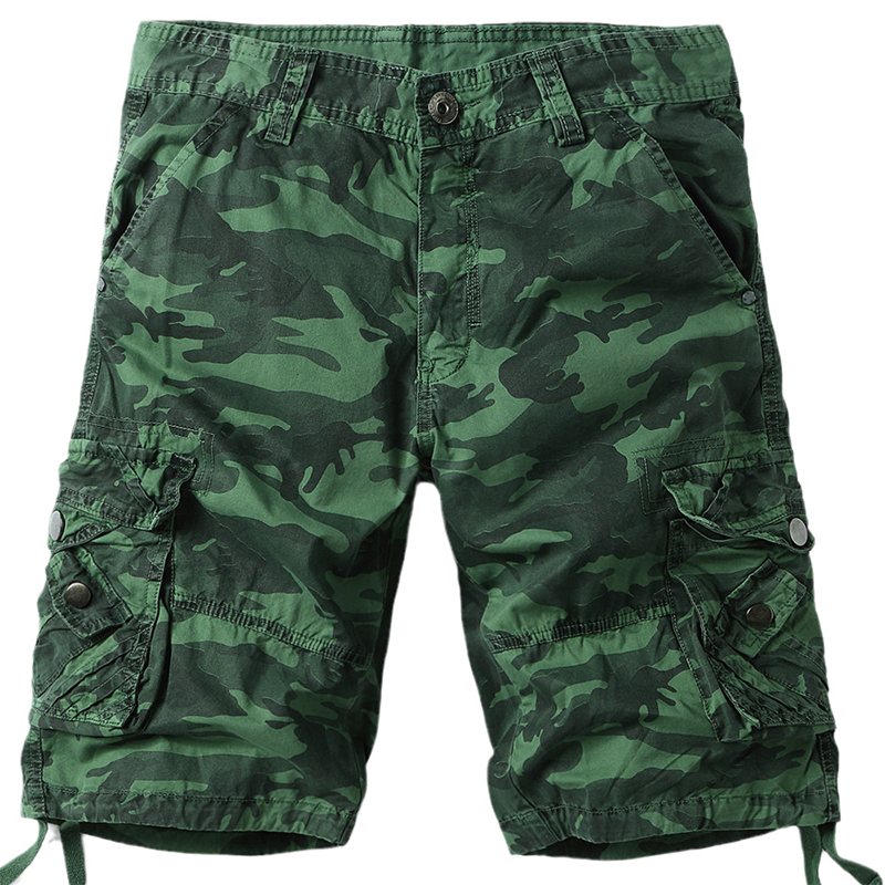 Men's Camo Outdoor Fashion  Cargo Shorts