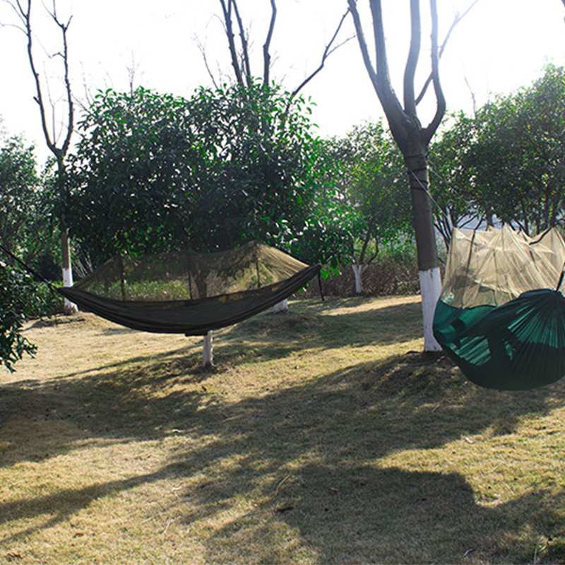 Portable Camping Hammock with Net Netting (Free Shipping)