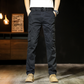 Men Thick Durable Twill Cotton Heavy  Cargo Pants