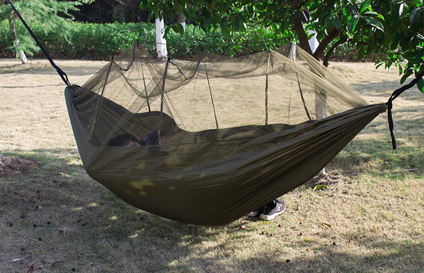 Portable Camping Hammock with Net Netting (Free Shipping)