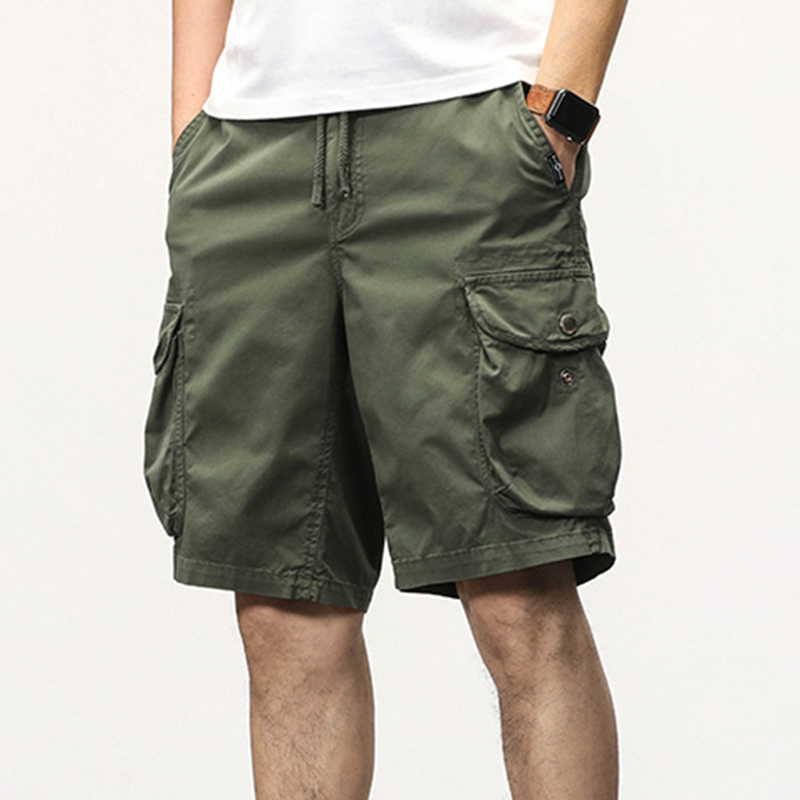 Men's Casual Multi-Pocket Cargo Shorts Limited Sale
