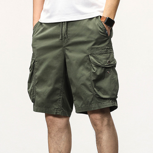 Men's Casual Multi-Pocket Cargo Shorts Limited Sale