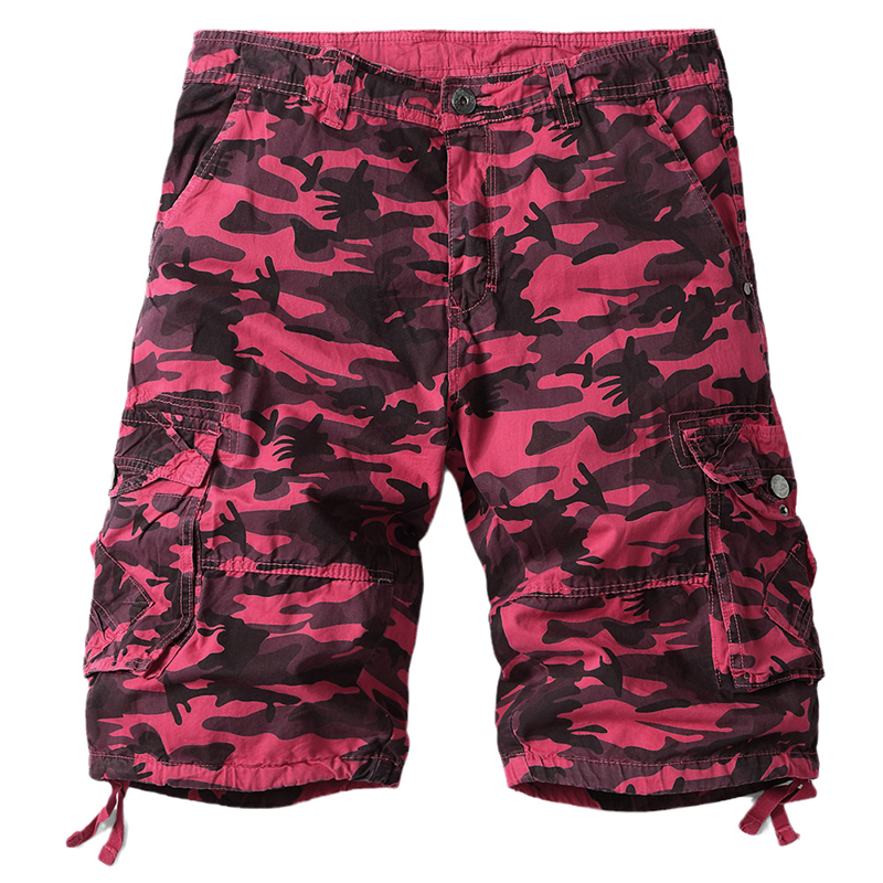 Men's Camo Outdoor Fashion  Cargo Shorts