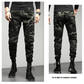 Men Camouflage Elastic Waist Pants