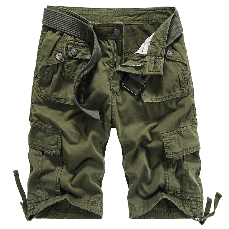 Twill Cotton Outdoor Cargo Shorts