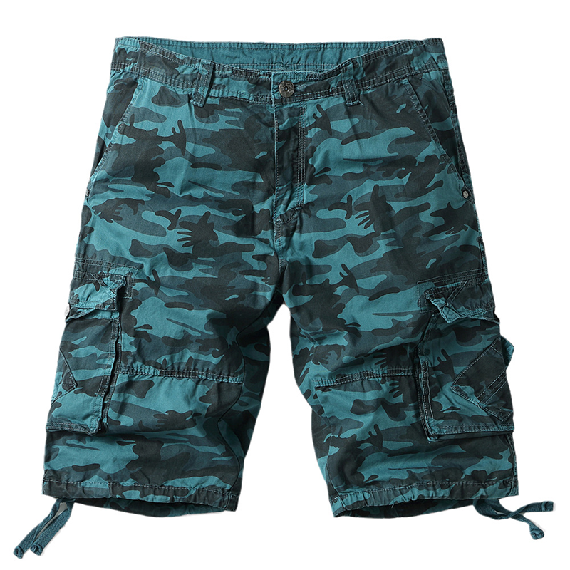 Men's Camo Outdoor Fashion  Cargo Shorts