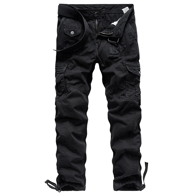 Men Heavy Twill Cotton  Plus Size Outdoor Cargo Pants