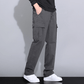 Men Relaxed Fit Pockets Pants