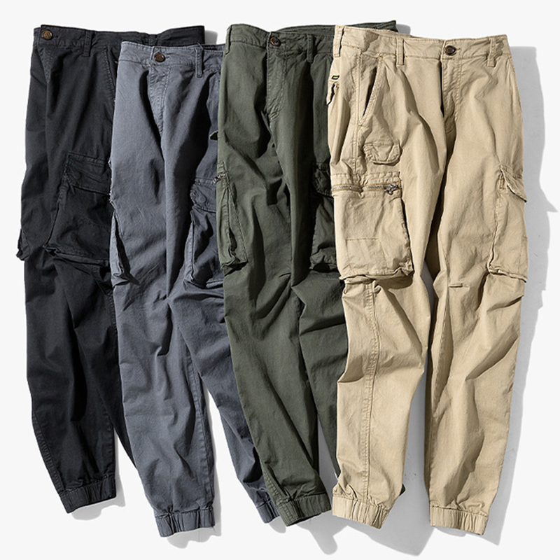 Men Cotton Regular Fit Pants