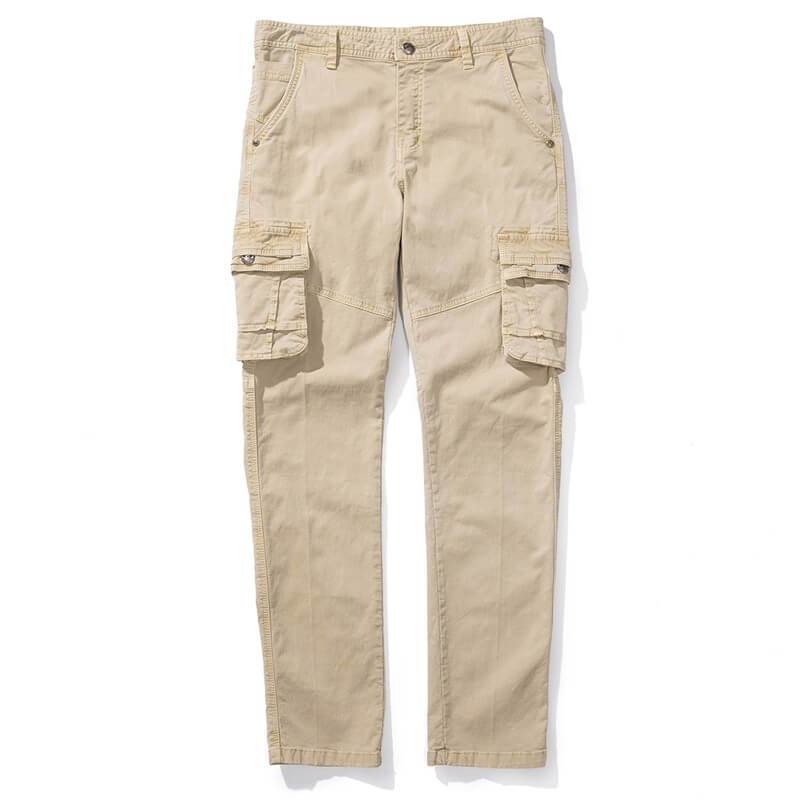 Men Pocket Cotton Pants