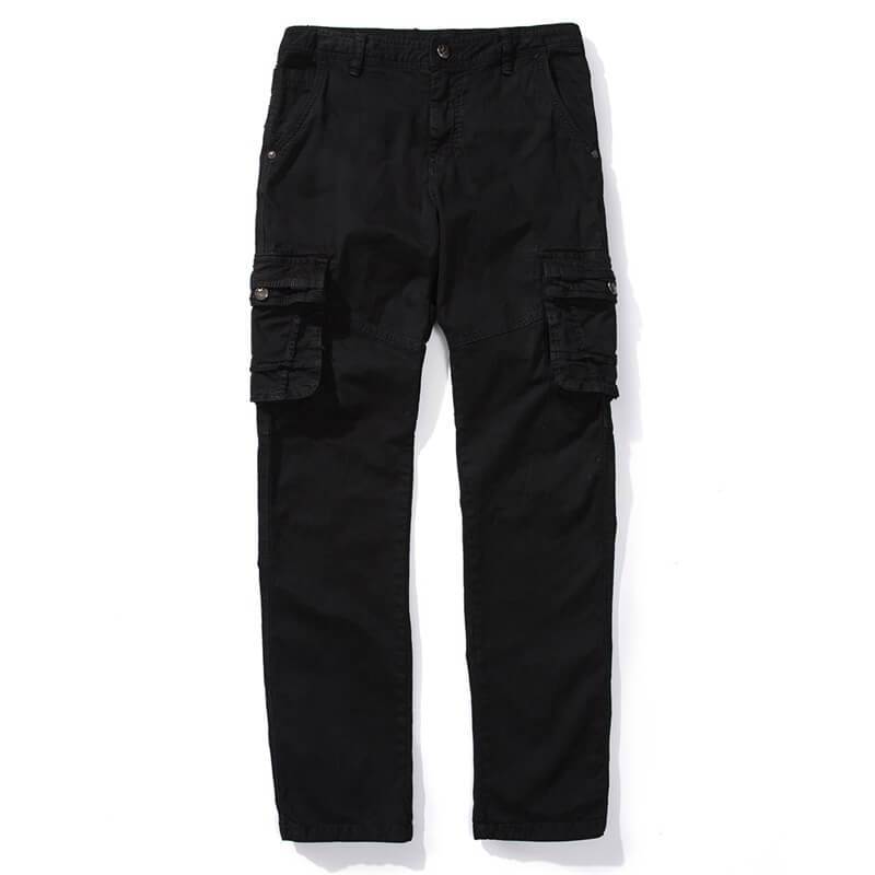 Men Pocket Cotton Pants