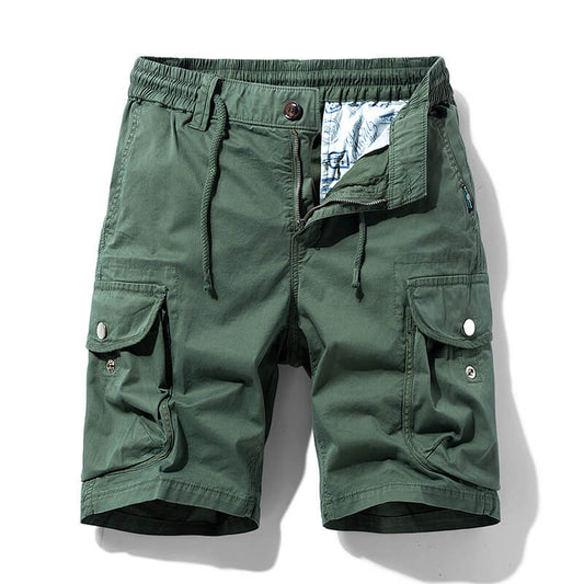 Men's Casual Multi-Pocket Cargo Shorts Limited Sale