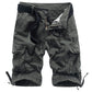 Men Multi-pocket Cotton Casual Daily Beach Heavy Cargo Shorts