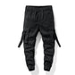 Men Elastic Waist Pants Relaxed Fit