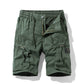 Men's Casual Elastic Waist  Pockets Shorts