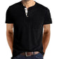 Men's Fashion Casual Henley  Shirts Sale