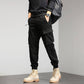 Men's Cotton Elastic Waist Pocket Pants